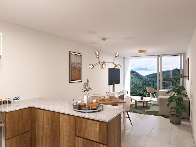Cocina apartamento B1
