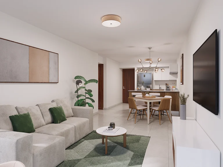 Sala apartamento B1
